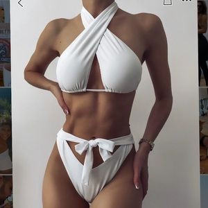 White Bikini Bottoms